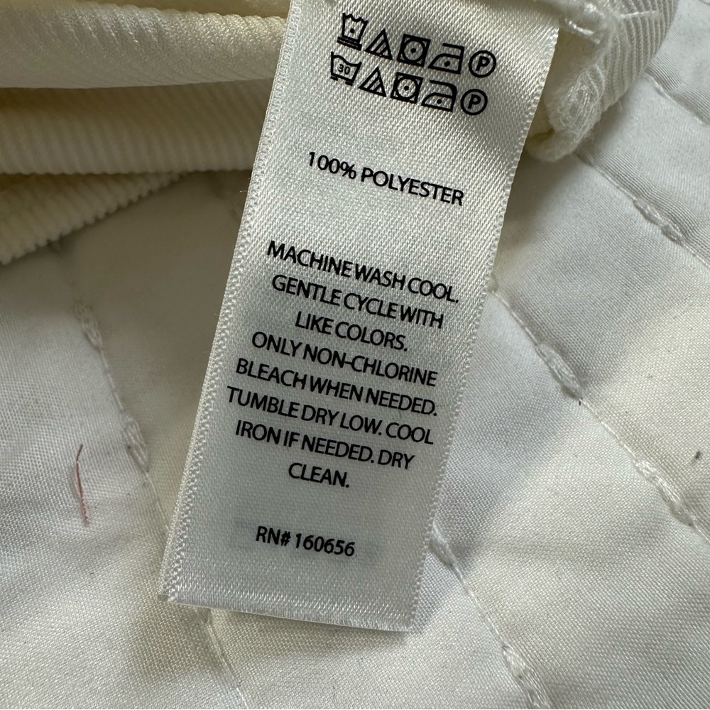 Sincerely Jules Ivory Buttoned Down casual Vest - Picture 6 of 8